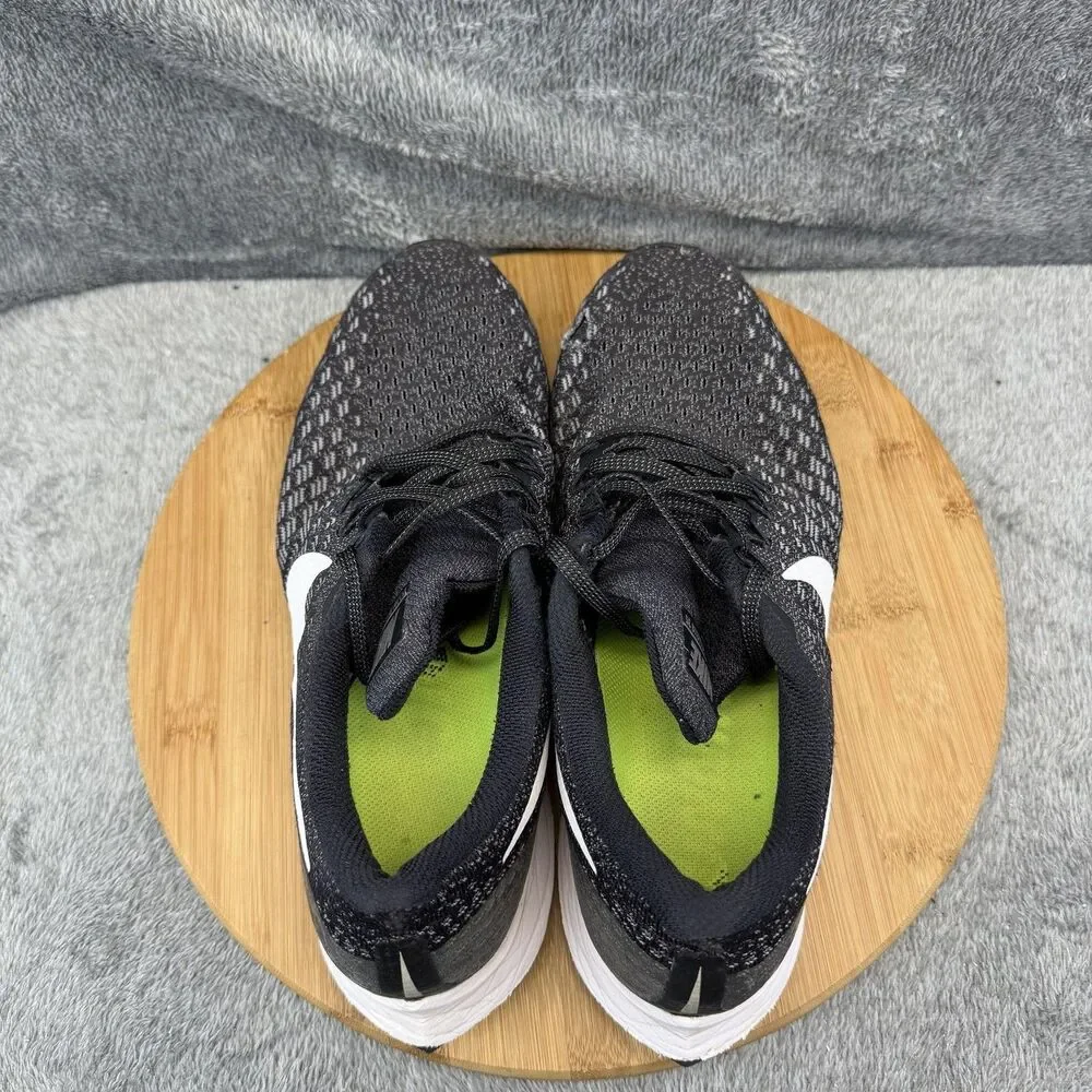 Nike Zoom Pegasus 35 Shoes Mens Size 10 Black Low Top Running Athletic Sneakers